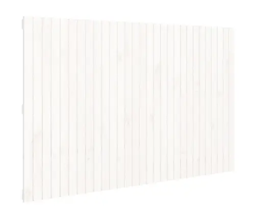 Seinale Kinnitatav Voodipeats, Valge, 185X3X110 cm Männipuit