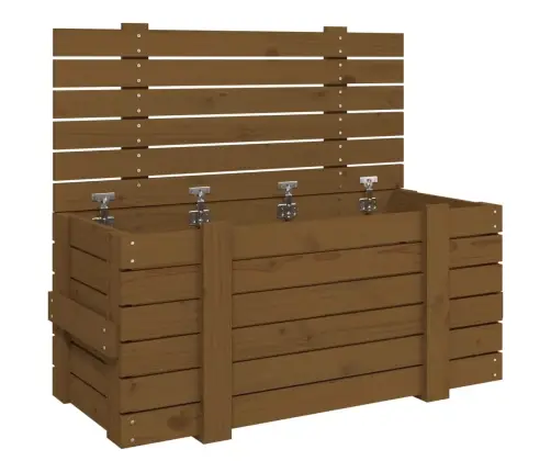 Hoiukast, Meepruun, 91X40,5X42 cm Männipuit