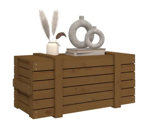 Hoiukast, Meepruun, 91X40,5X42 cm Männipuit