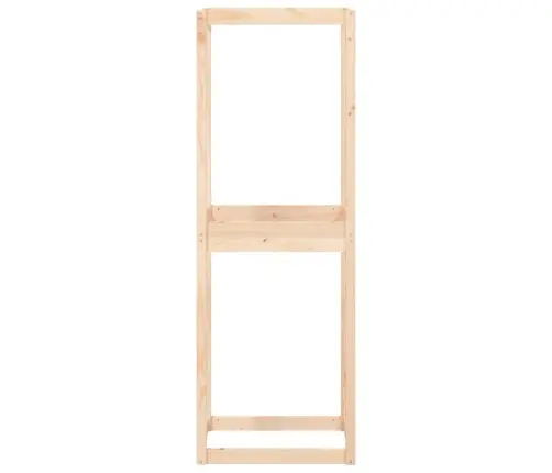 Riepu Plaukts, 63X40X180 Cm, Priedes Masīvkoks Vidaxl