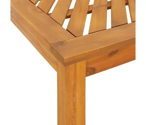 4 Daļu Dārza Galds No Cieta Akāciju Koka Vidaxl