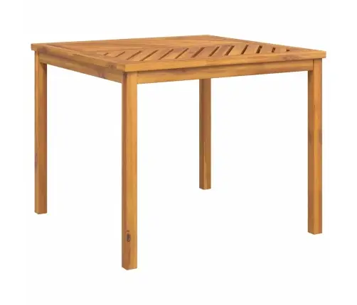 4 Daļu Dārza Galds No Cieta Akāciju Koka Vidaxl