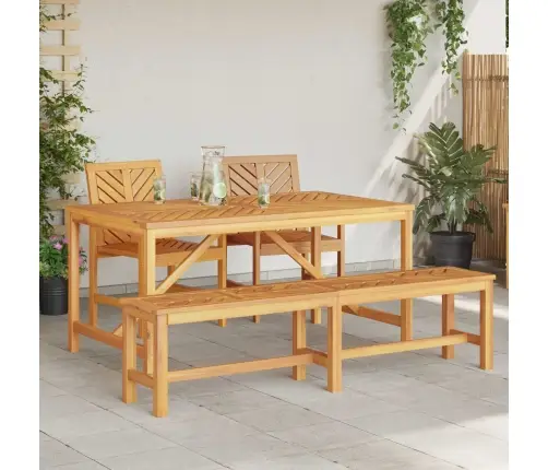 4 Vienību Dārza Komplekts Masīvkoka Akācija Vidaxl