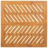 Sodo Valgomojo Komplektas 3 Pcs Ruda 90 X 90 X 74 Cm