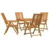 Sodo Valgomojo Komplektas 5 Pcs Ruda 90 X 90 X 74 Cm Sodo Valgomojo Komplektas 5 Pcs Ruda 90 X 90 X 74 Cm