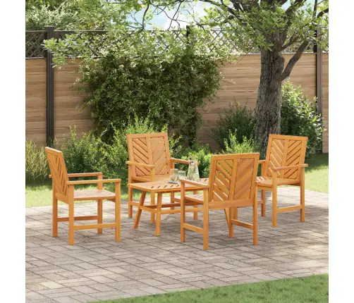 Dārza Atpūtas Komplekts Brūna Akācijas Masīvkoks Vidaxl