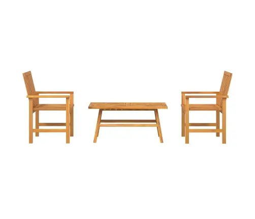 Dārza Atpūtas Komplekts Brūna Akācijas Masīvkoks Vidaxl