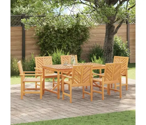 Söögitool 6 Pcs Neutraalne 62.5 X 59 X 89 Cm Tugev Akatsiapuu