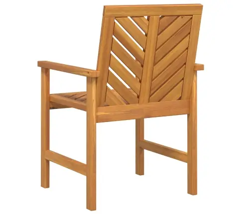 Söögitool 6 Pcs Neutraalne 62.5 X 59 X 89 Cm Tugev Akatsiapuu