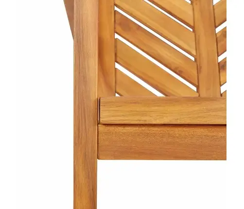 Dārza Ēdamgalds 8 Pcs Brūna Standarta Masīvkoks Akācija Vidaxl