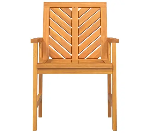 Valgomasis Krėslas 8 Pcs Natūrali 62,5 X 59 X 89 Cm