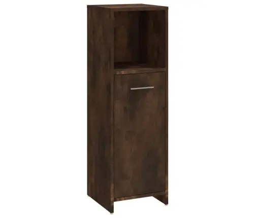 4-Daļīgs Vannasistabas Mēbeļu Komplekts, Ozolkoka Krāsa Vidaxl