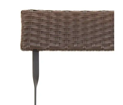 Sulankstomas Bistro Komplektas, 3 Dalių, Rudas, Poliratanas