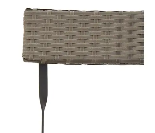 3-Daļīgs Bistro Mēbeļu Komplekts, Saliekams, Pe Rotangpalma Vidaxl