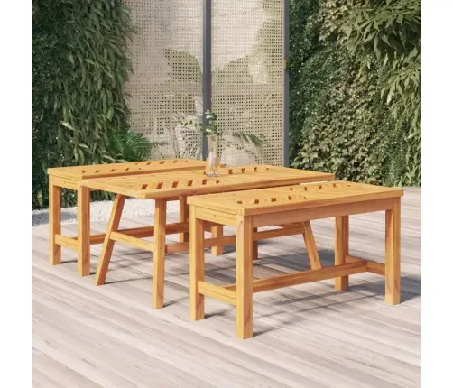 Kafijas Galdiņš, 100X50X45 Cm, Akācijas Masīvkoks Vidaxl