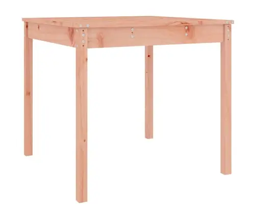 Dārza Galds, 82,5X82,5X76 Cm, Duglasa Egles Masīvkoks Vidaxl