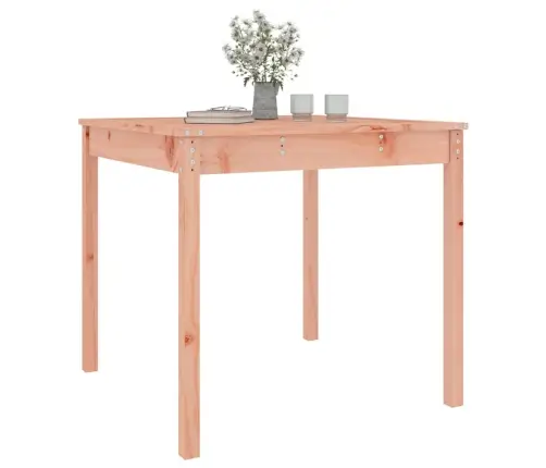 Dārza Galds, 82,5X82,5X76 Cm, Duglasa Egles Masīvkoks Vidaxl