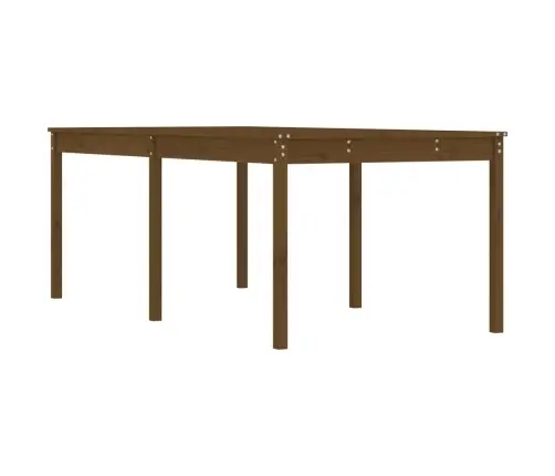 Dārza Galds, Medus Brūns, 203,5X100X76 Cm, Priedes Masīvkoks Vidaxl Dārza Galds, Medus Brūns, 203,5X100X76 Cm, Priedes Masīvkoks Vidaxl