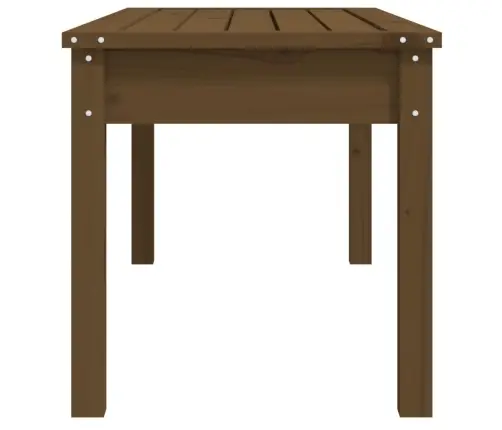 Dārza Sols, 109X44X45 Cm, Priedes Masīvkoks, Brūns Vidaxl