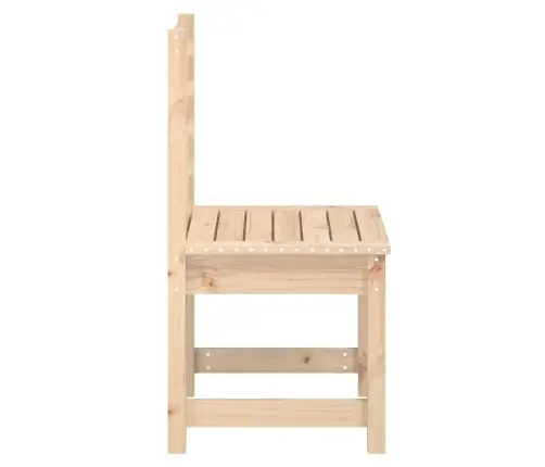 Dārza Krēsli, 2 Gab., 50X48X91,5 Cm, Priedes Masīvkoks Vidaxl