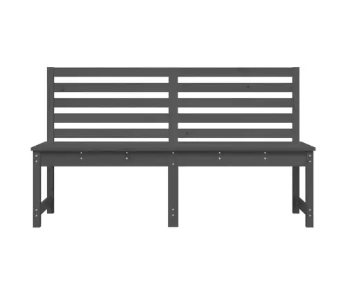 Dārza Sols, Pelēks, 157,5 Cm, Priedes Masīvkoks Vidaxl
