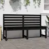 Dārza Sols, Melns, 157,5 Cm, Priedes Masīvkoks Vidaxl
