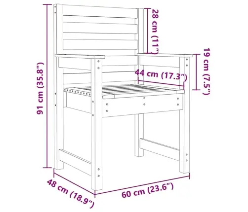 Aiatoolid 2 Tk, 60X48X91 cm Männipuit