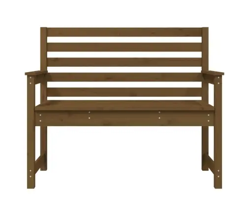 Dārza Sols, 109X48X91,5 Cm, Priedes Masīvkoks, Brūns Vidaxl