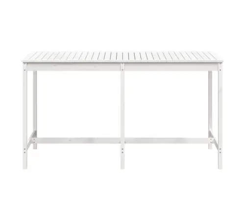 Aialaud, Valge, 203,5 X 90 X 110 cm Männipuit