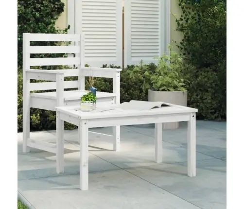 Aialaud, Valge, 82,5 X 50,5 X 45 cm Männipuit