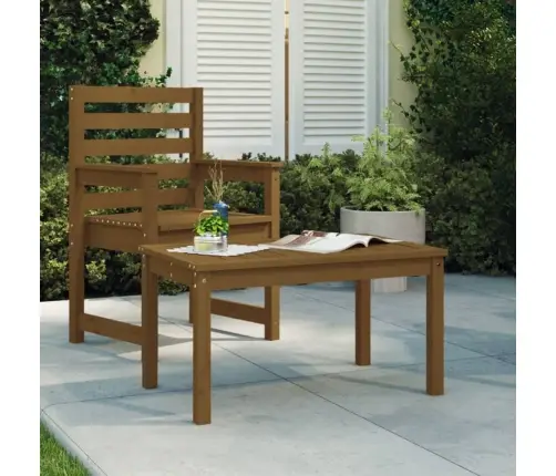 Aialaud, Kuldpruun, 82,5X50,5X45 cm Männipuit