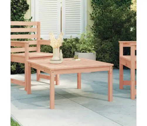 Sodo Stalas, 82,5X82,5X45cm Duoglas Eglės Medienos Masyvas