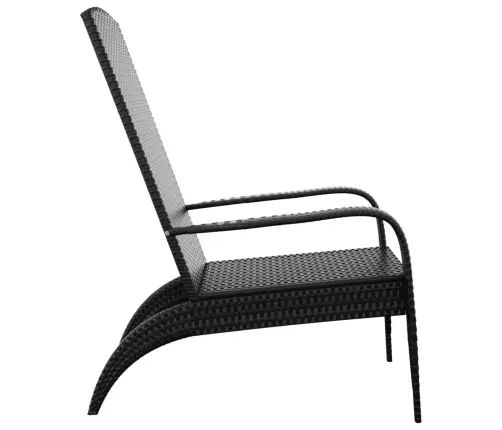 Dārza Krēsls, Melna Pe Rotangpalma Vidaxl Dārza Krēsls, Melna Pe Rotangpalma Vidaxl
