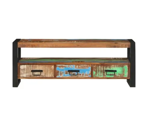 Tv Skapītis, 120X30X45 Cm, Pārstrādāts Masīvkoks Vidaxl