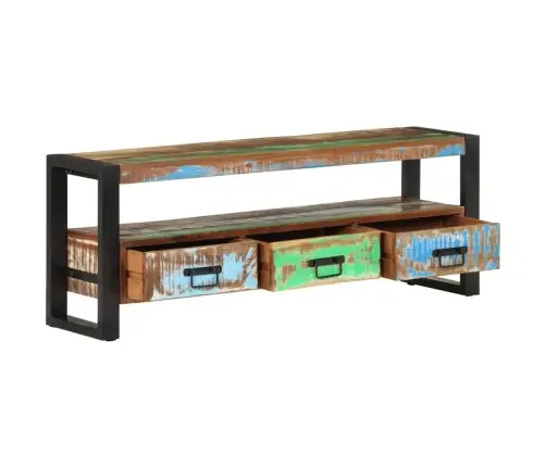 Tv Skapītis, 120X30X45 Cm, Pārstrādāts Masīvkoks Vidaxl