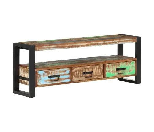 Tv Skapītis, 120X30X45 Cm, Pārstrādāts Masīvkoks Vidaxl