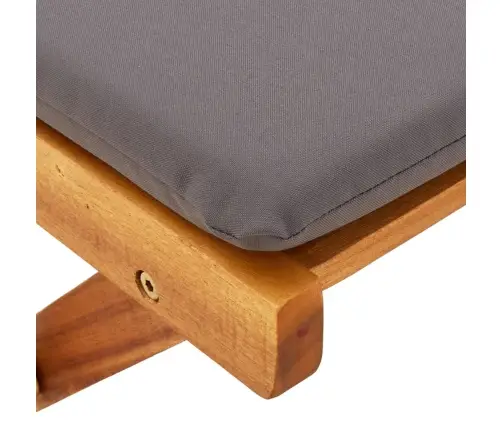 3-Osaline Kokkupandav Bistrookomplekt Patjadega, Akaatsiapuit