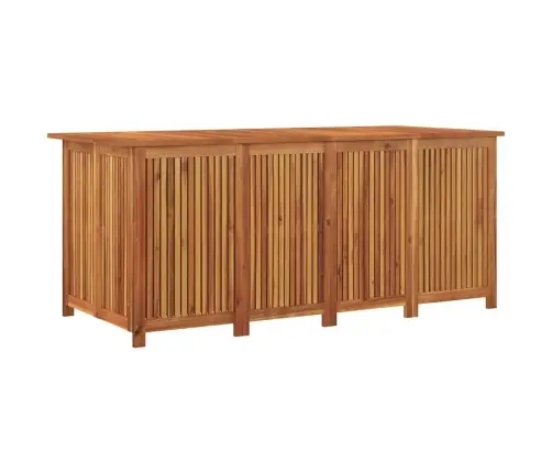 Dārza Uzglabāšanas Kaste, 200X80X75 Cm, Akācijas Koks  Vidaxl Dārza Uzglabāšanas Kaste, 200X80X75 Cm, Akācijas Koks  Vidaxl