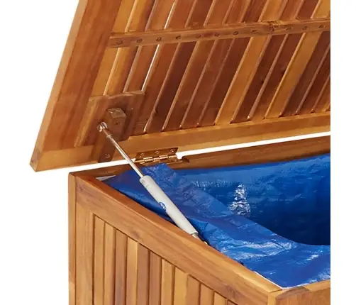 Sodo Daiktadėžė Su Ratukais, 150X50X58cm Akacijos Masyvas