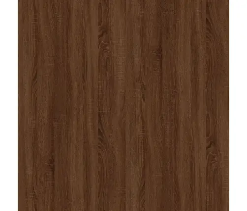 3 Riiuliga Raamaturiiul, Pruun Tamm, 40X24X109 cm Tehispuit