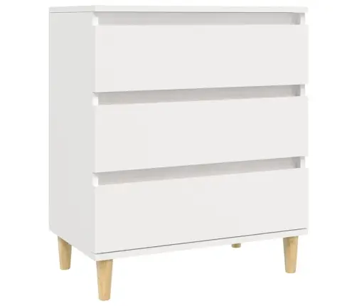 Puhvetkapp, Valge, 60 X 35 X 70 cm Tehispuit