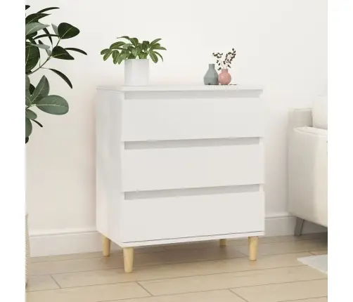 Puhvetkapp, Valge, 60 X 35 X 70 cm Tehispuit