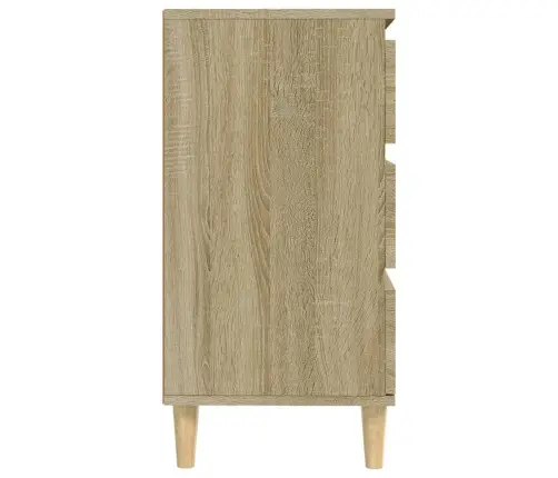 Kumode, Ozolkoka Krāsā, 60X35X70 Cm, Inženierijas Koks Vidaxl