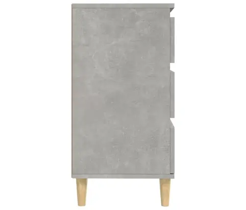 Plaukts, Betona Pelēks, 60X35X70 Cm, Inženierijas Koks Vidaxl