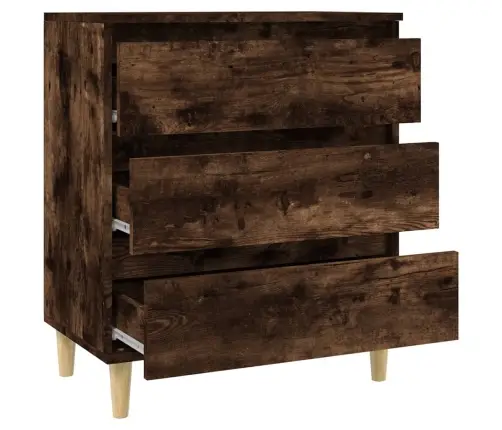 Puhvetkapp, Suitsutatud Tamm, 60X35X70 cm Tehispuit