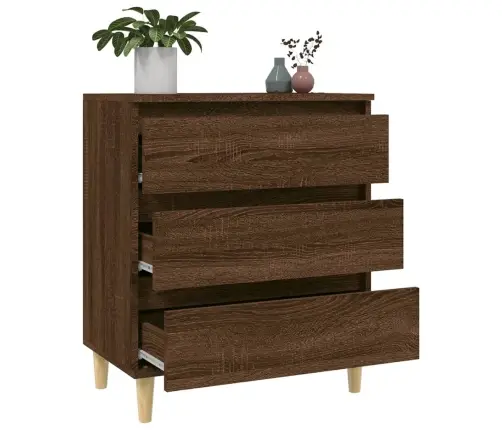 Kumode, Ozolkoka Krāsa, 60X35X70 Cm, Inženierijas Koks Vidaxl Kumode, Ozolkoka Krāsa, 60X35X70 Cm, Inženierijas Koks Vidaxl