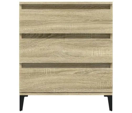 Kumode, Ozolkoka Krāsā, 60X35X70 Cm, Inženierijas Koks Vidaxl