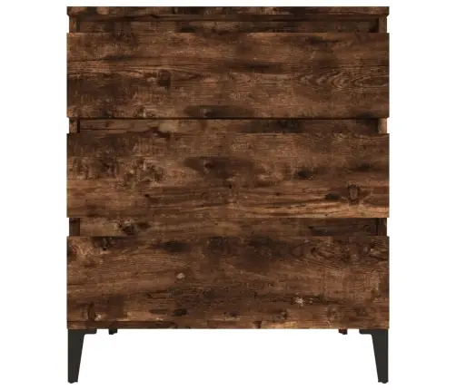 Kumode, Ozolkoka Krāsa, 60X35X70 Cm, Inženierijas Koks Vidaxl