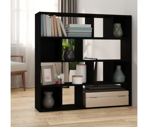 Grāmatu Plaukts, Aizslietnis, Melns, 105X24X102 Cm Vidaxl