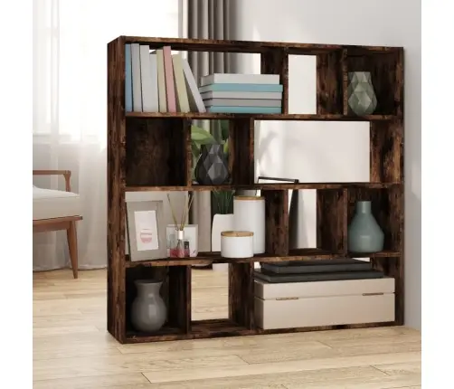 Grāmatu Plaukts, Aizslietnis, Ozolkoka Krāsa, 105X24X102 Cm Vidaxl